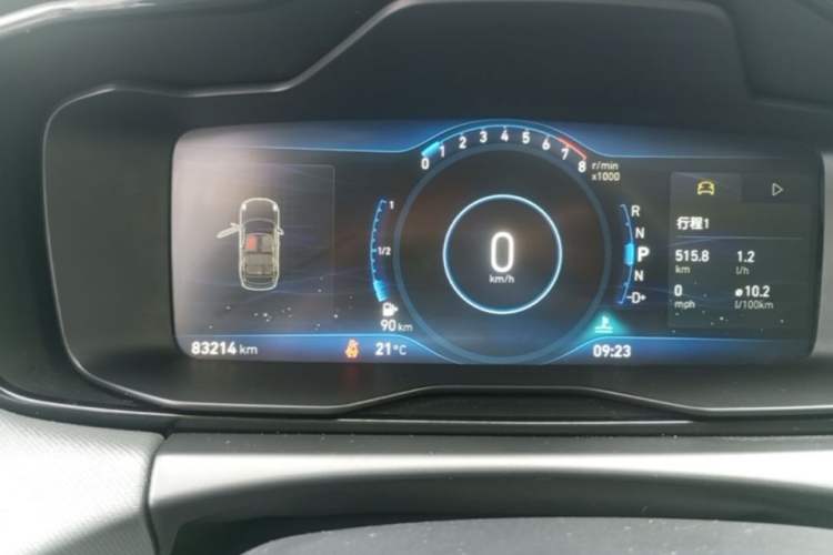 Used Lynk & Co 01 2019 2.0T Two-Wheel-Drive Pro Version China VI Standard Instrument Cluster