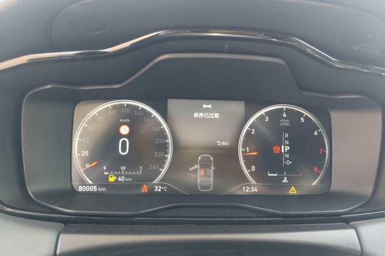 Used Lynk & Co 01 2019 2.0T Two-Wheel-Drive Pro Version China VI Standard Instrument Cluster