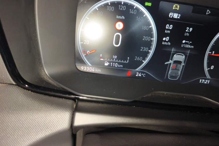 Used Lynk & Co 01 2019 2.0T Two-Wheel-Drive Pro Version China VI Standard Odometer Close Up