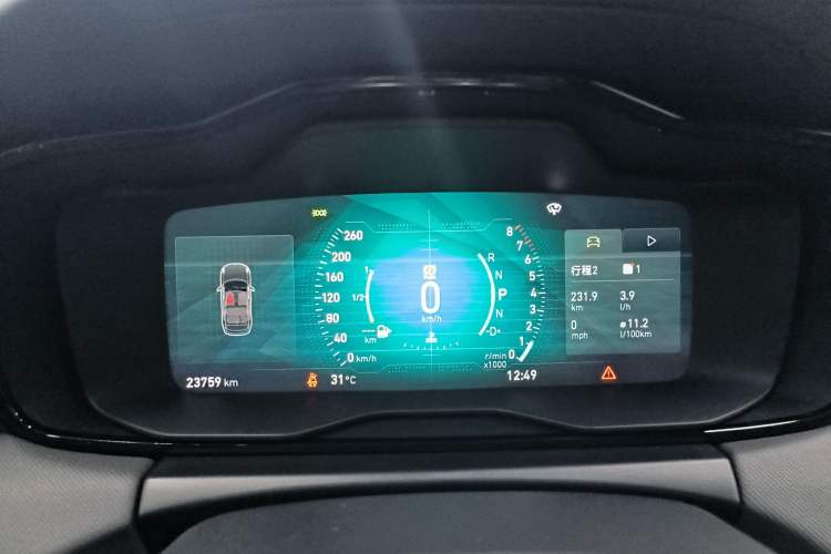 Used Lynk & Co 01 2019 2.0T Two-Wheel-Drive Pro Version China VI Standard Instrument Cluster