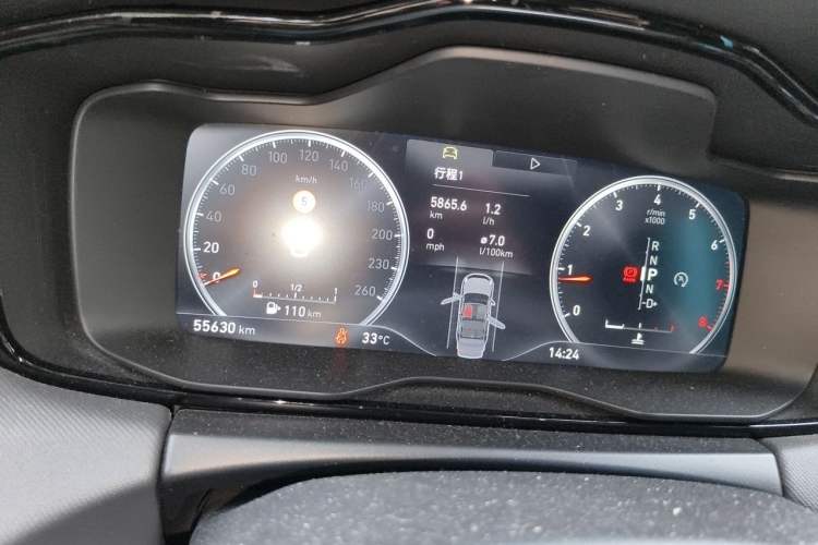 Used Lynk & Co 01 2020 2.0T Two-Wheel Drive Pure Pro Version China VI Standard Instrument Cluster