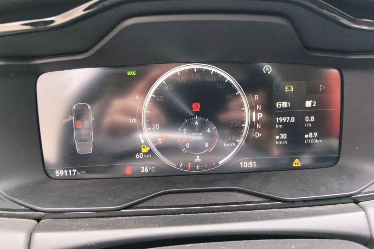 Used Lynk & Co 01 2020 2.0T Two-Wheel Drive Pure Pro Version China VI Standard Instrument Cluster
