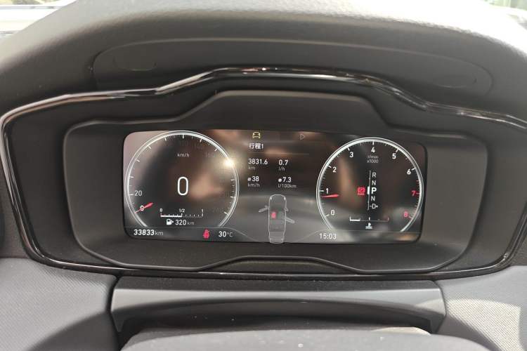 Used Lynk & Co 01 2020 2.0T Two-Wheel Drive Pure Pro Version China VI Standard Instrument Cluster