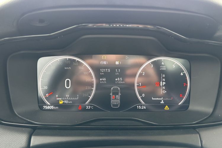 Used Lynk & Co 01 2020 2.0T Two-Wheel Drive Pure Pro Version China VI Standard Odometer Close Up