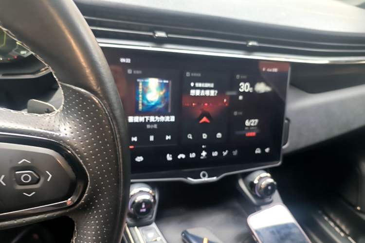 Used Lynk & Co 01 2021 2.0TD Four-Wheel Drive Dark Night Edition Audio And AC Panel