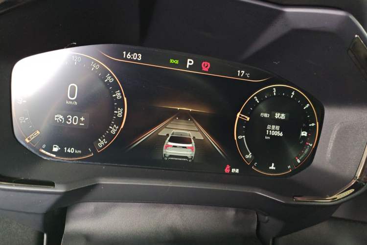 Used Lynk & Co 01 2021 2.0TD Four-Wheel Drive Dark Night Edition Instrument Cluster