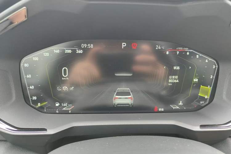 Used Lynk & Co 01 2021 2.0TD Four-Wheel Drive Dark Night Edition Instrument Cluster