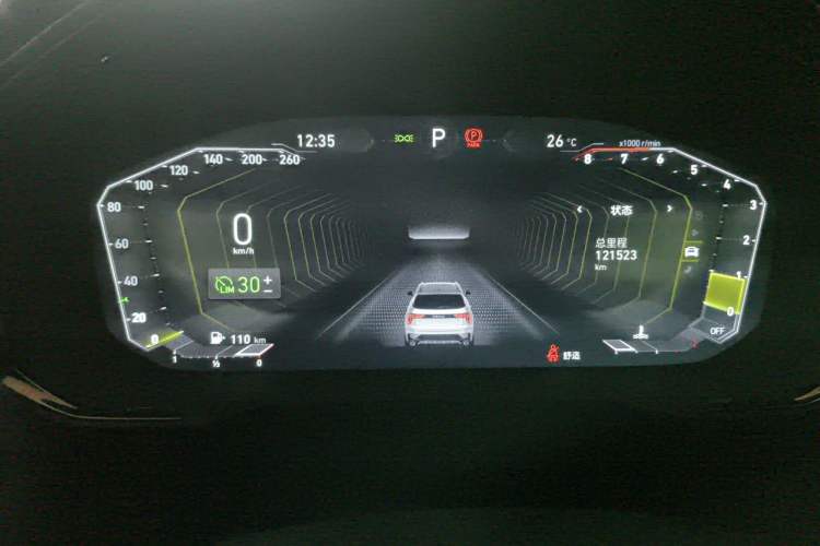 Used Lynk & Co 01 2021 2.0TD Four-Wheel Drive Dark Night Edition Instrument Cluster