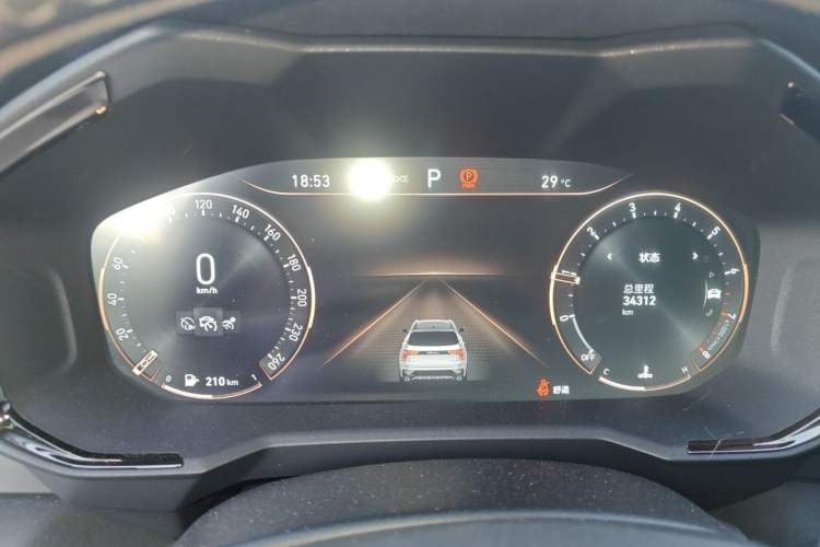 Used Lynk & Co 01 2021 2.0TD Four-Wheel Drive Dark Night Edition Instrument Cluster