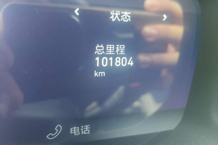 Used Lynk & Co 01 2021 2.0TD Two-Wheel Drive Zhaopu Pro Odometer Close Up