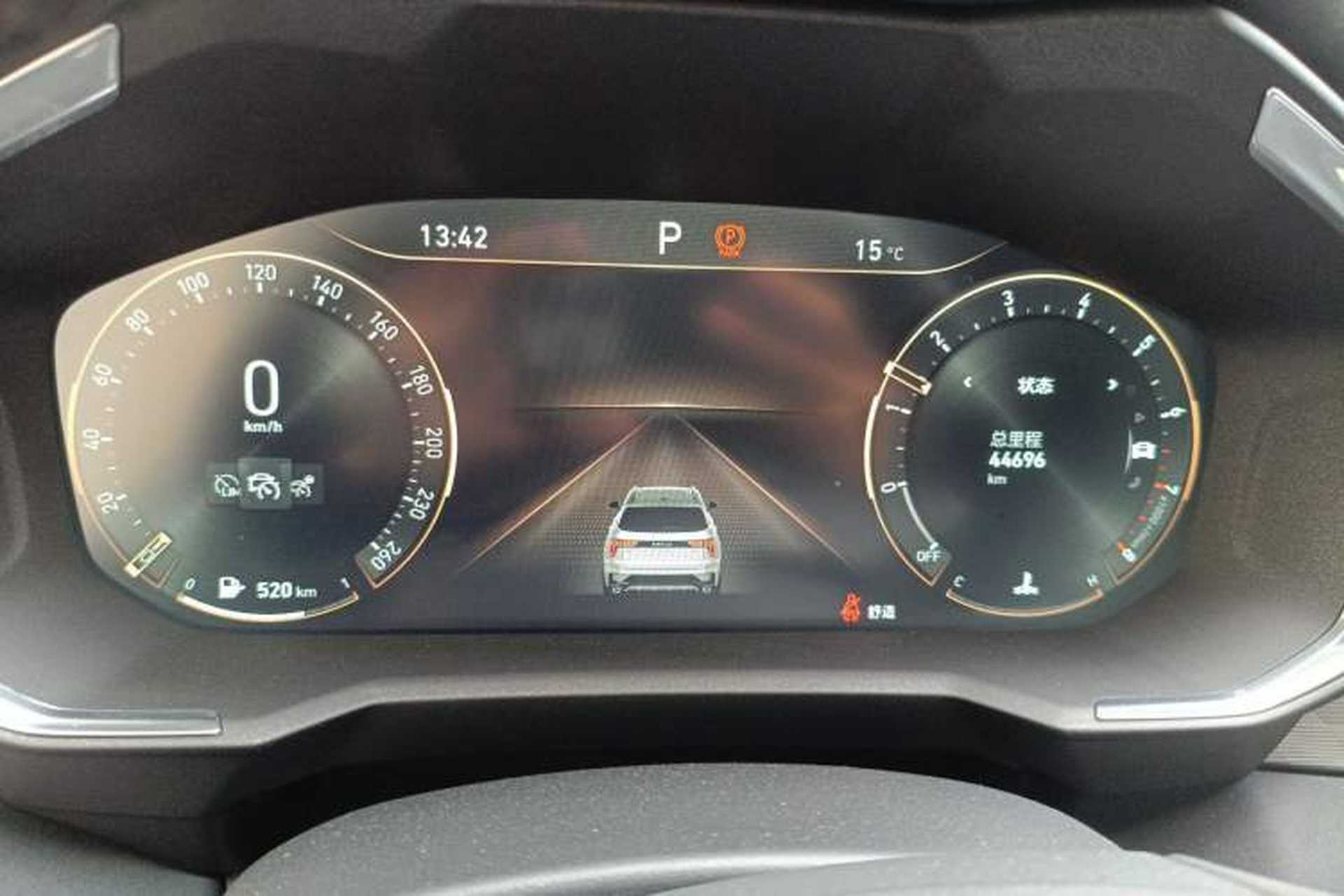 Used Lynk & Co 01 2021 2.0TD Two-Wheel-Drive Pro Trim Odometer Close Up