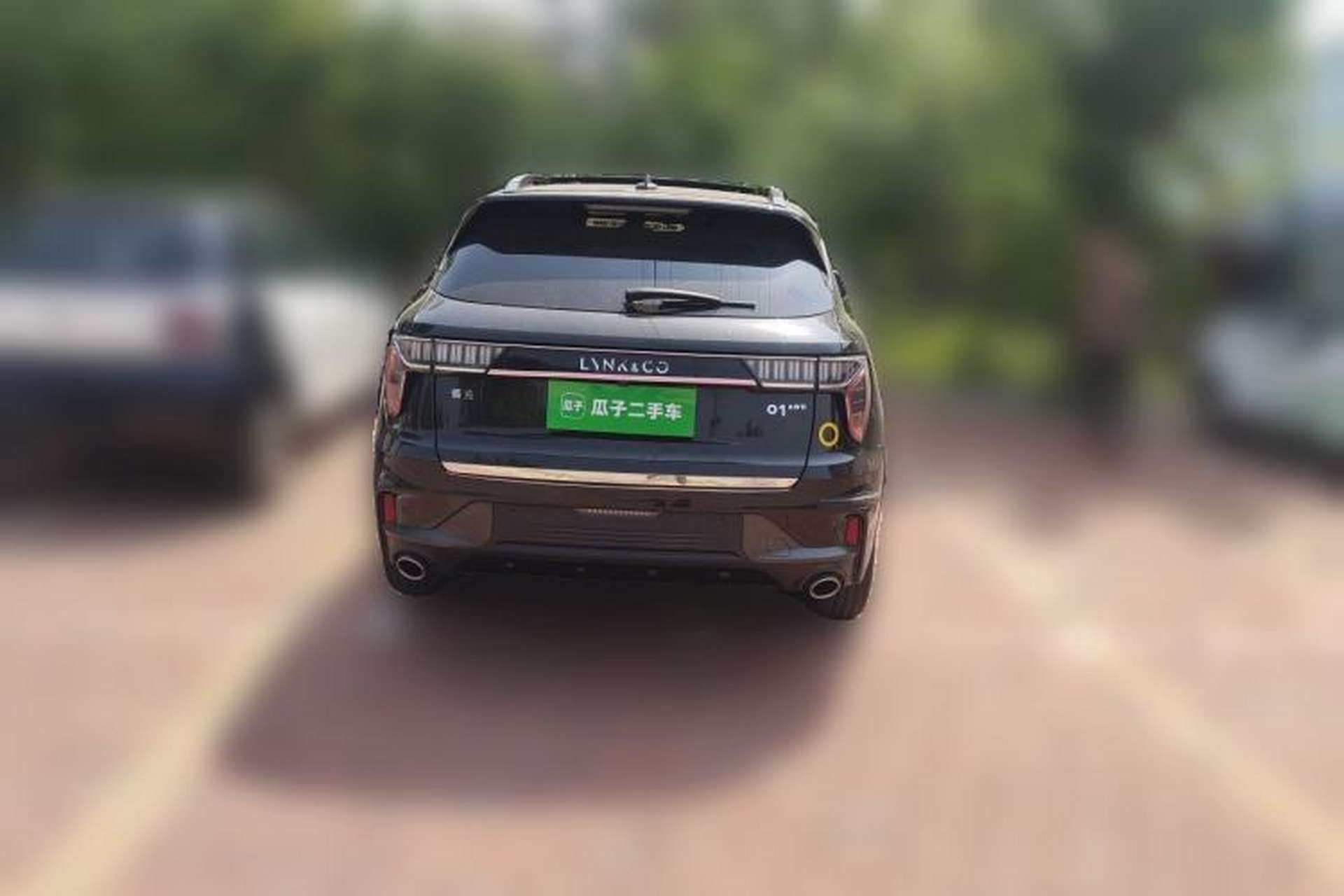 Used Lynk & Co 01 2021 2.0TD Four-Wheel Drive Dark Night Edition Rear