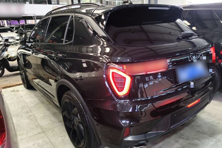 Used Lynk & Co 01 2021 2.0TD Four-Wheel Drive Dark Night Edition Rear Left 45 Deg