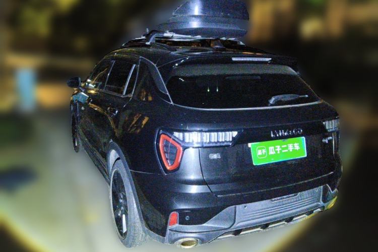 Used Lynk & Co 01 2021 2.0TD Four-Wheel Drive Dark Night Edition Rear Left 45 Deg