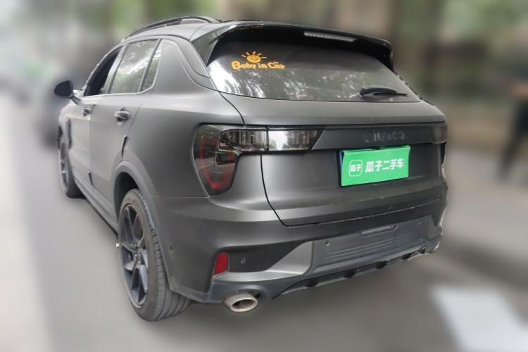 Used Lynk & Co 01 2021 2.0TD Four-Wheel Drive Dark Night Edition Rear Left 45 Deg