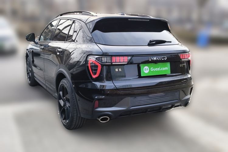 Used Lynk & Co 01 2021 2.0TD Four-Wheel Drive Dark Night Edition Rear Left 45 Deg
