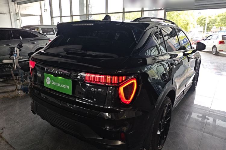 Used Lynk & Co 01 2021 2.0TD Four-Wheel Drive Dark Night Edition Rear Right 45 Deg