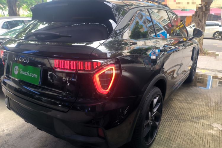Used Lynk & Co 01 2021 2.0TD Four-Wheel Drive Dark Night Edition Rear Right 45 Deg