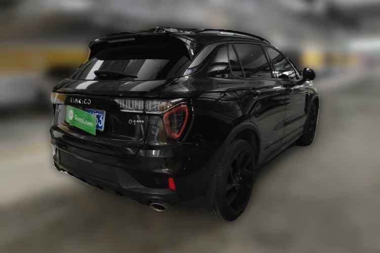 Used Lynk & Co 01 2021 2.0TD Four-Wheel Drive Dark Night Edition Rear Right 45 Deg