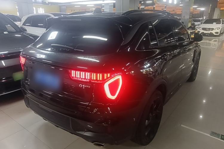 Used Lynk & Co 01 2021 2.0TD Four-Wheel Drive Dark Night Edition Rear Right 45 Deg