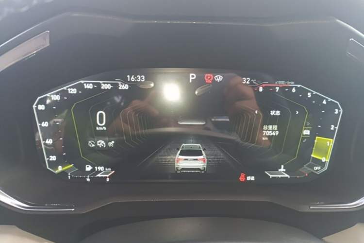 Used Lynk & Co 01 2021 2.0TD Two-Wheel Drive Zhaopu Pro Instrument Cluster