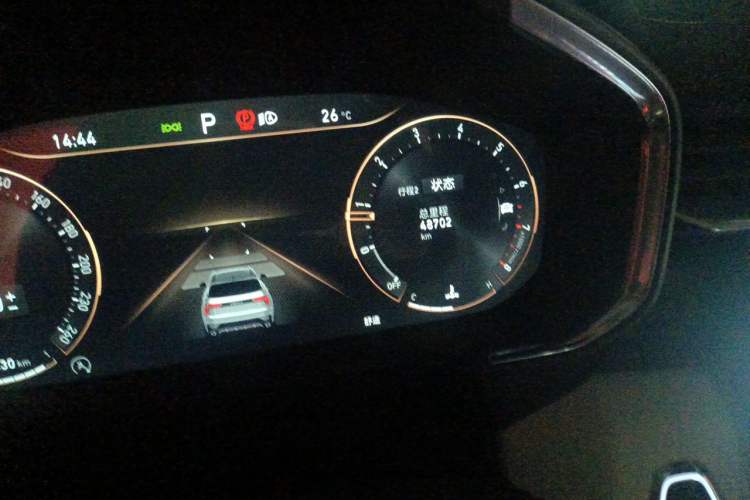 Used Lynk & Co 01 2021 2.0TD Two-Wheel Drive Zhaopu Pro Odometer Close Up