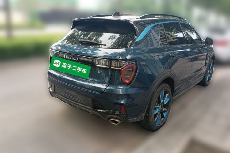 Used Lynk & Co 01 2021 2.0TD Two-Wheel Drive Zhaopu Pro Rear Right 45 Deg