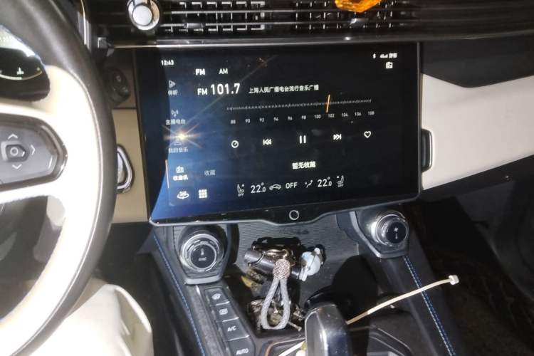 Used Lynk & Co 01 2021 2.0TD Two-Wheel Drive Zhaopu Pro Audio And AC Panel
