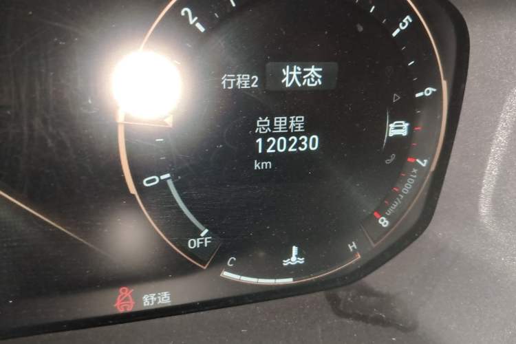 Used Lynk & Co 01 2021 2.0TD Two-Wheel Drive Zhaopu Pro Odometer Close Up