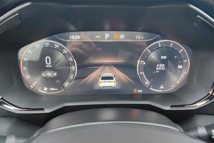 Used Lynk & Co 01 2021 2.0TD Four-Wheel Drive Hype-Halo Odometer Close Up