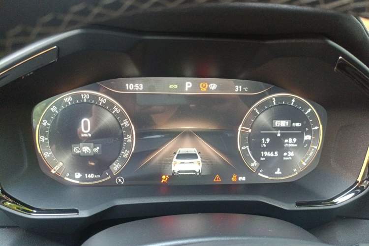 Used Lynk & Co 01 2021 2.0TD Four-Wheel Drive Dark Night Edition Instrument Cluster