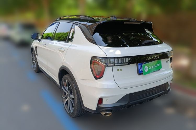 Used Lynk & Co 01 2021 2.0TD Four-Wheel Drive Dark Night Edition Rear Left 45 Deg
