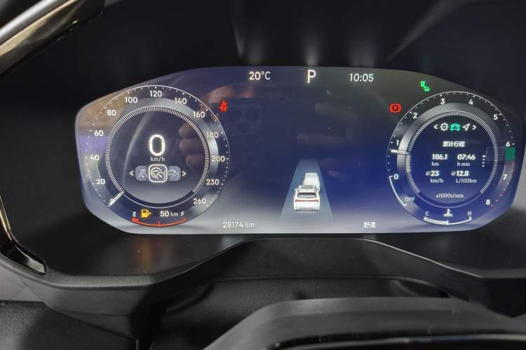 Used Lynk & Co 01 2023 2.0TD Four-Wheel Drive Dark Night Edition Instrument Cluster