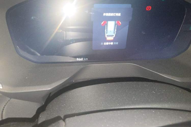 Used Lynk & Co 01 2023 2.0TD Two-Wheel Drive Pro Trim Odometer Close Up