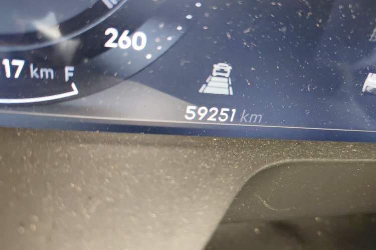 Used Lynk & Co 01 2023 2.0TD Two-Wheel Drive Pro Trim Odometer Close Up