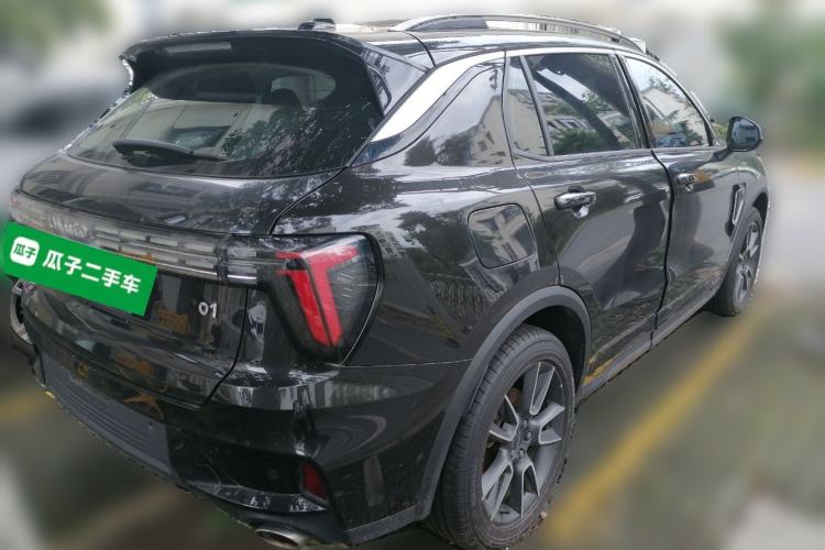 Used Lynk & Co 01 2023 2.0TD Two-Wheel Drive Pro Trim Rear Right 45 Deg