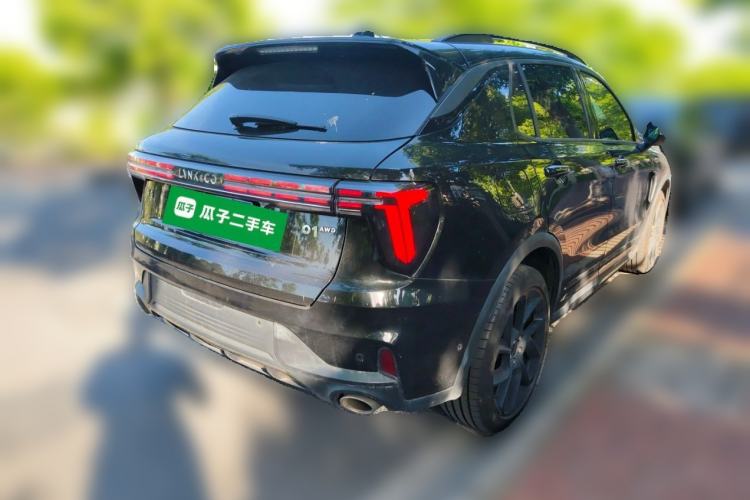 Used Lynk & Co 01 2024 2.0TD Four-Wheel Drive Dark Night Edition Rear Right 45 Deg