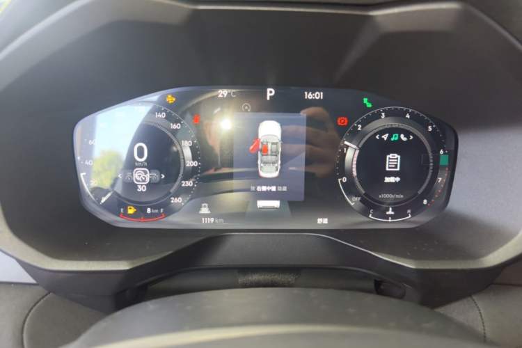 Used Lynk & Co 01 2025 2.0TD Two-Wheel Drive Refreshed Pro Version Instrument Cluster