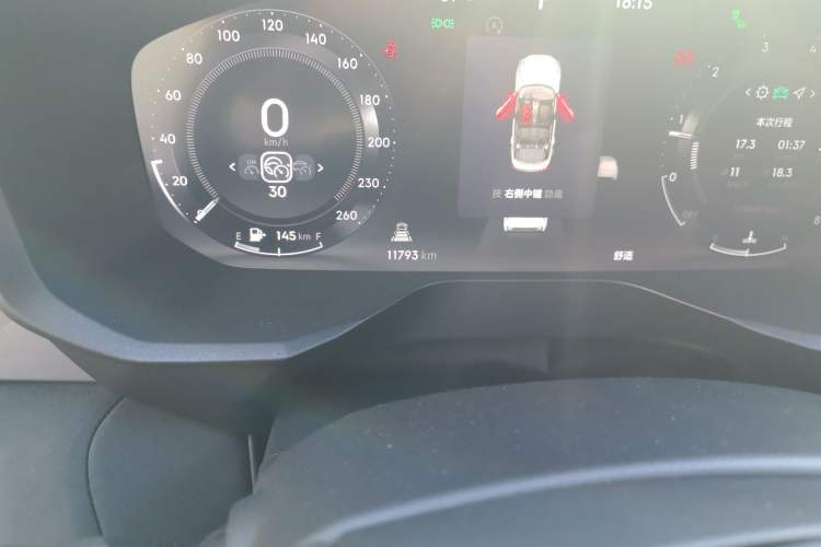 Used Lynk & Co 01 2025 2.0TD Two-Wheel Drive Refreshed Pro Version Odometer Close Up