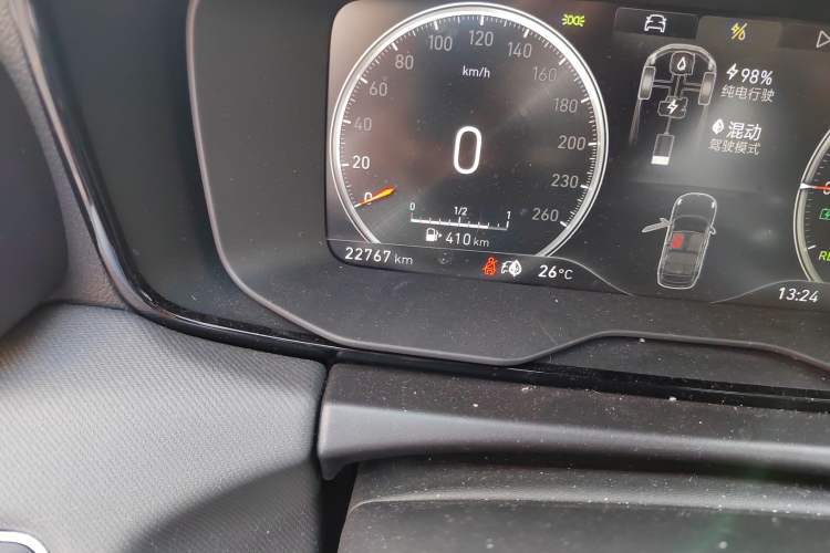 Used Lynk & Co 01 EM-P 2018 1.5T PHEV Jing Guo V Odometer Close Up