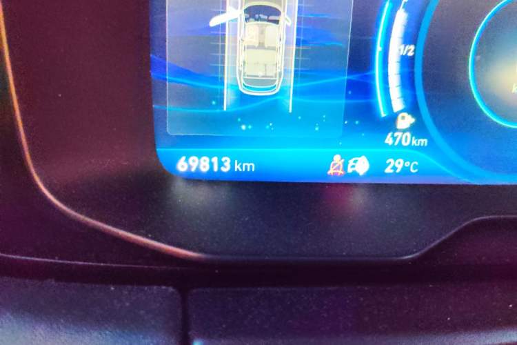 Used Lynk & Co 01 EM-P 2018 1.5T PHEV JingPro National Emission Standard V Odometer Close Up