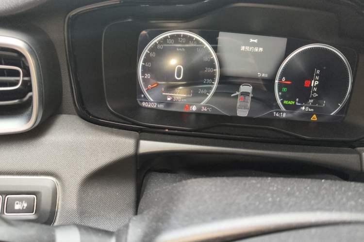 Used Lynk & Co 01 EM-P 2018 1.5T PHEV JingPro National Emission Standard V Odometer Close Up