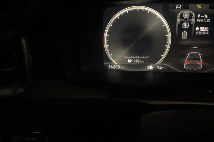 Used Lynk & Co 01 EM-P 2018 1.5T PHEV JingPro National Emission Standard V Odometer Close Up