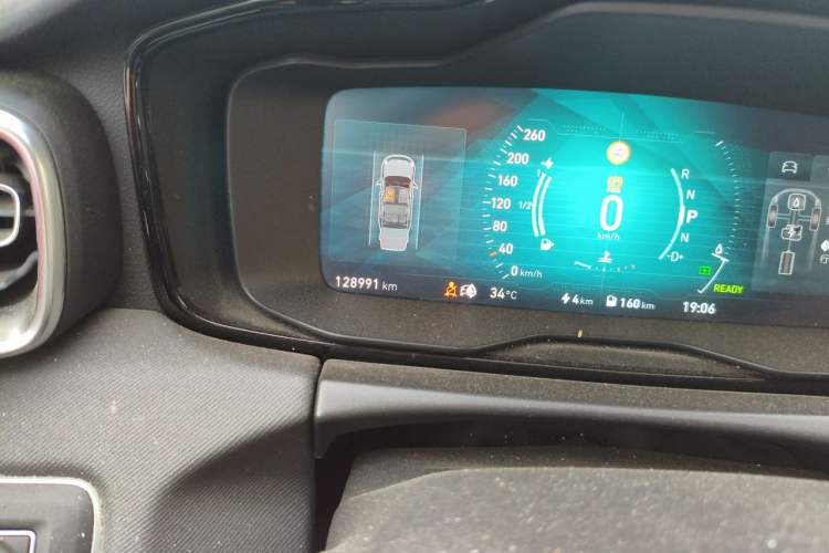 Used Lynk & Co 01 EM-P 2018 1.5T PHEV JingPro National Emission Standard V Odometer Close Up