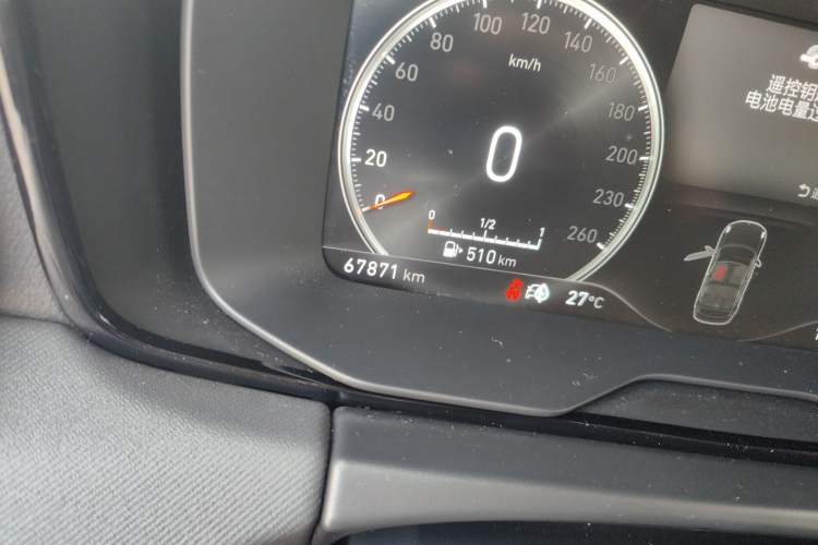 Used Lynk & Co 01 EM-P 2018 1.5T PHEV JingPro National Emission Standard V Odometer Close Up