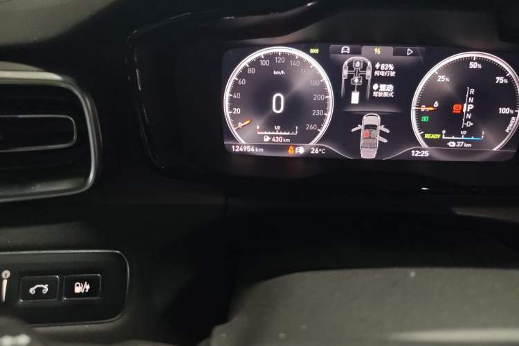 Used Lynk & Co 01 EM-P 2018 1.5T PHEV JingPro National Emission Standard V Odometer Close Up