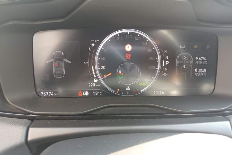 Used Lynk & Co 01 EM-P 2019 1.5T PHEV Pro Instrument Cluster