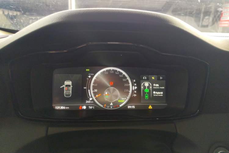 Used Lynk & Co 01 EM-P 2019 1.5T PHEV Jing Meeting China VI Emission Standards Instrument Cluster