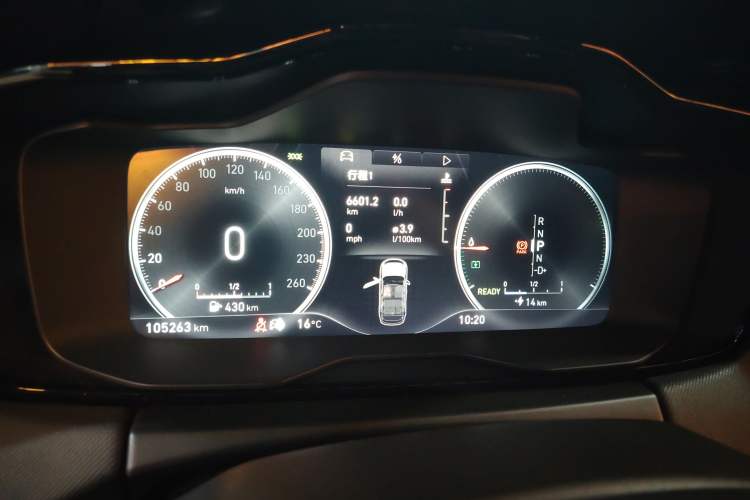 Used Lynk & Co 01 EM-P 2019 1.5T PHEV JingPro National VI Instrument Cluster
