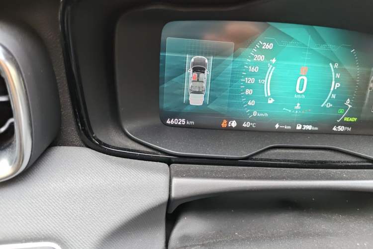 Used Lynk & Co 01 EM-P 2019 1.5T PHEV JingPro National VI Odometer Close Up